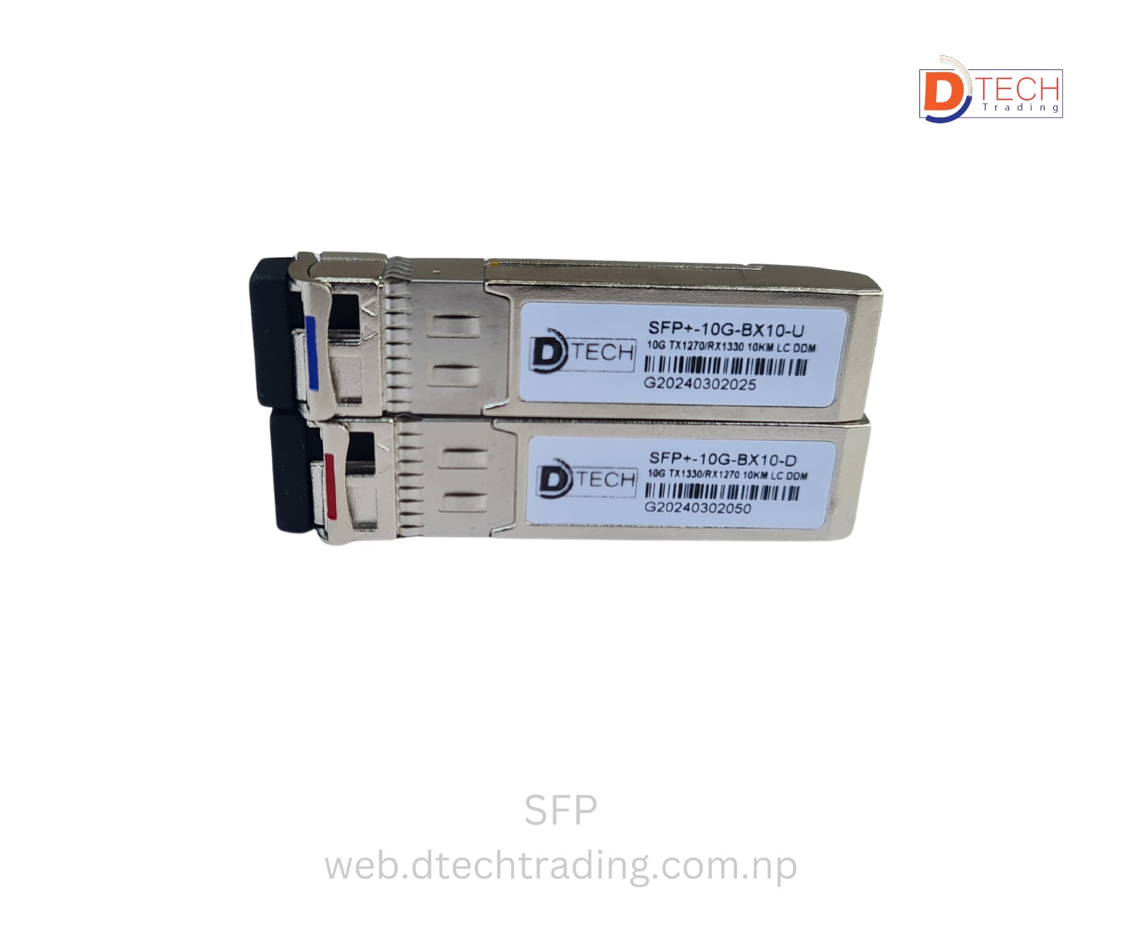 SFP 10G, BIDI TX1270nm/RX1330nm, 60KM, LC DDM 5